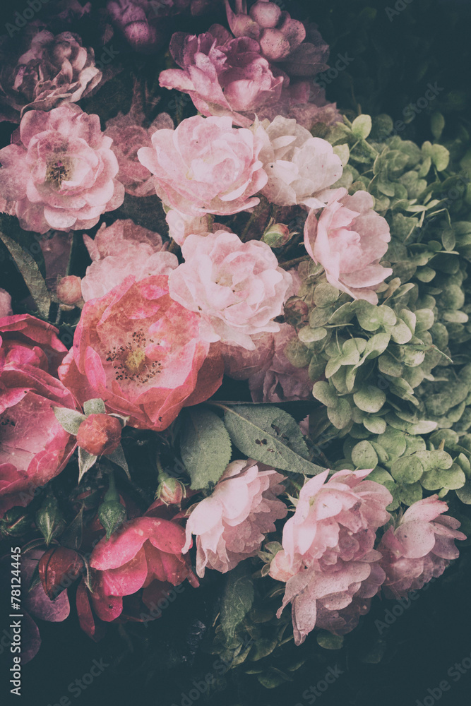 Fototapeta premium Roses bouquet