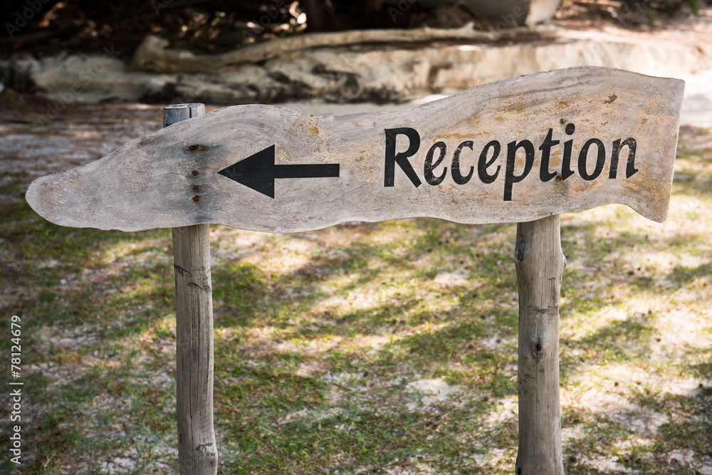 The way to Reception
