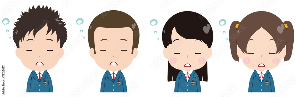学生 ブレザー ぼんやり 学生 ブレザー ぼんやり