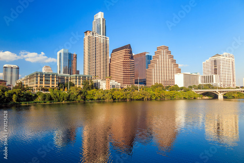 view of Austin, downtown skyline