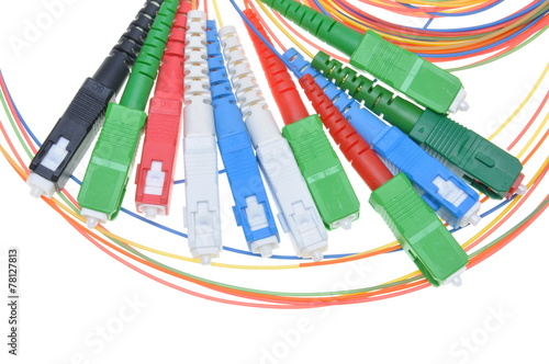 Fiber optic connectors and cables