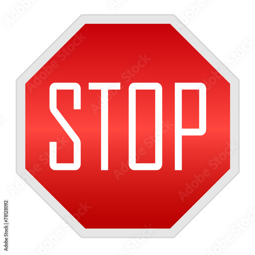 panneau stop