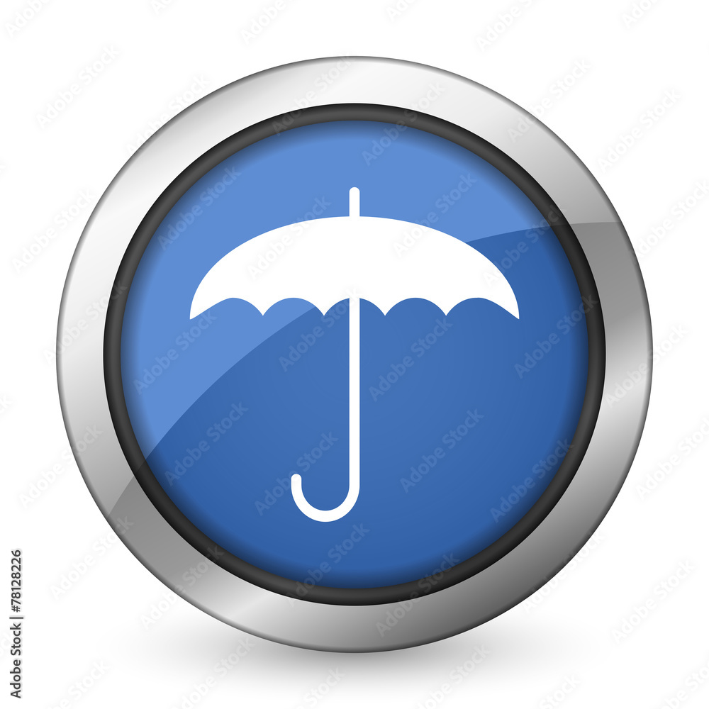 umbrella icon protection sign
