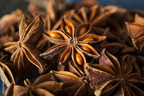 Organic Dry Star of Anise photo