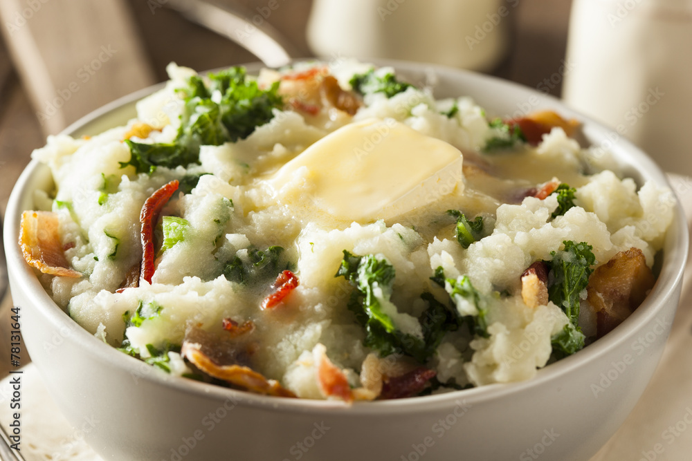 Homemade Irish Potato Colcannon Homemade Irish Potato Colcannon