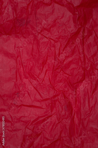 Wallpaper Mural Crumpled red paper Torontodigital.ca