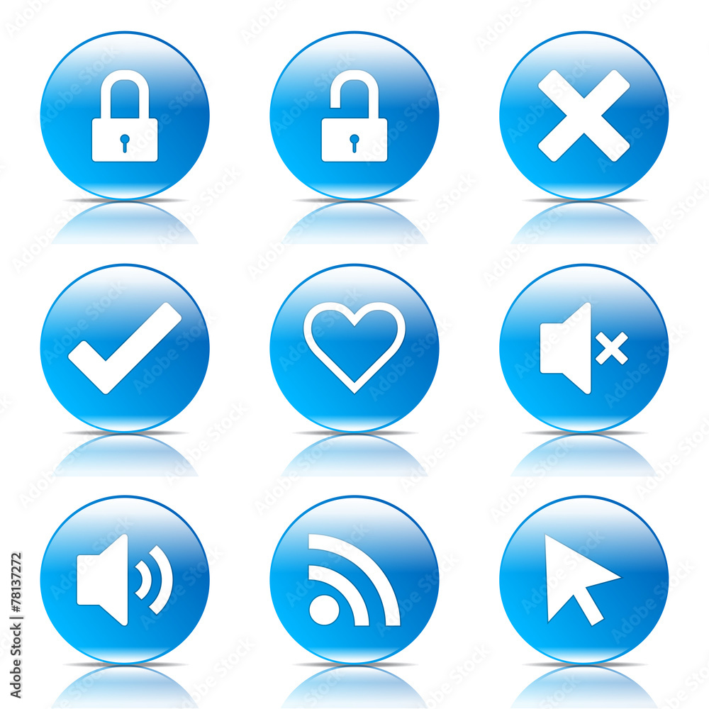 SEO Internet Sign Blue Vector Button Icon Design Set 4 SEO Internet Sign Blue Vector Button Icon Design Set 4