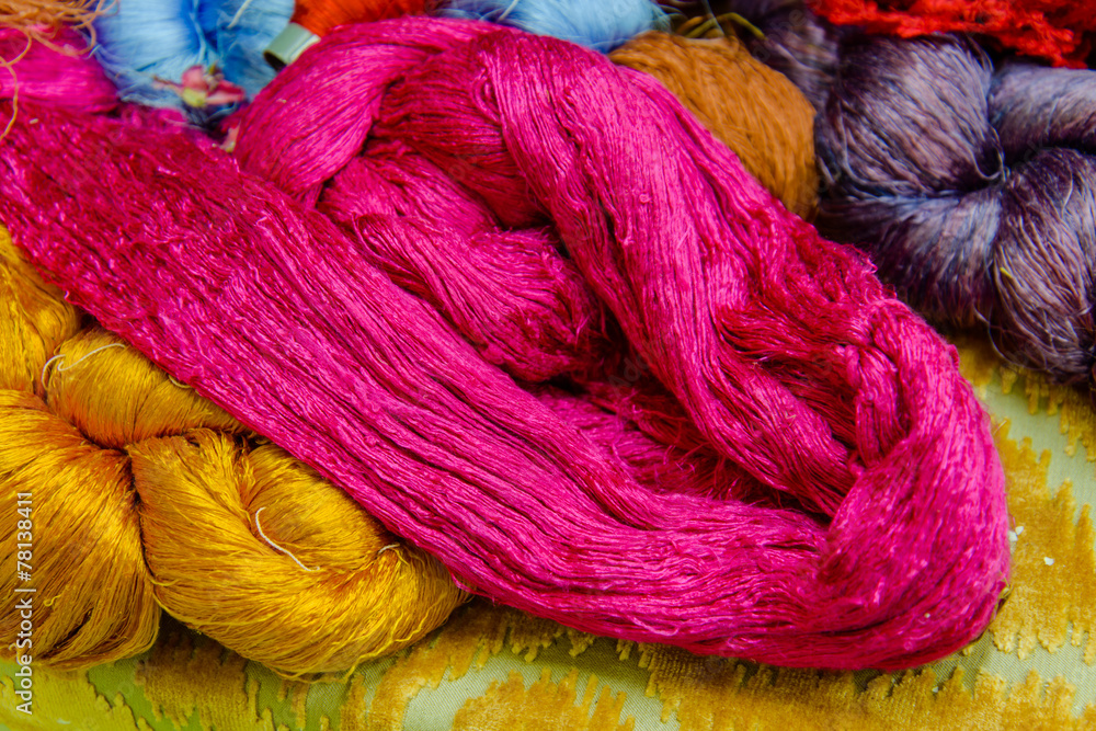 silk thread in country of asia,Silk Production Stock Photo Adobe Stock