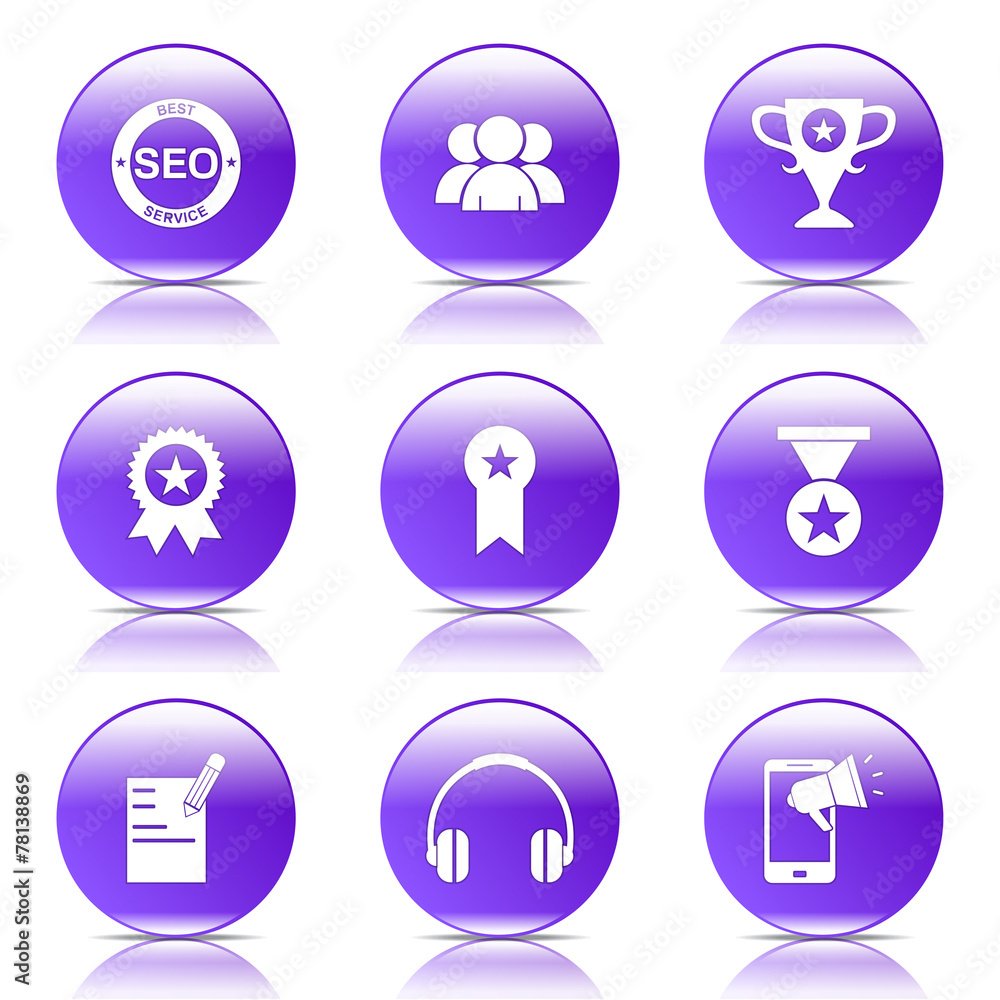 SEO Internet Sign Violet Vector Button Icon Design Set 9 SEO Internet Sign Violet Vector Button Icon Design Set 9