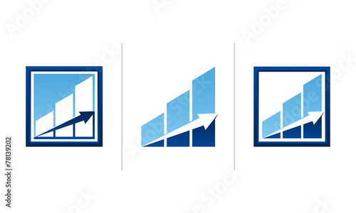 Business Grow Logo Template