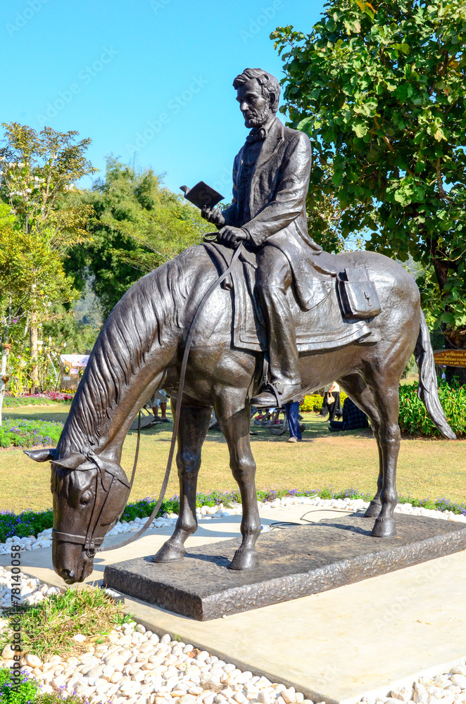 Abraham Lincoln Ride a horse Memorial