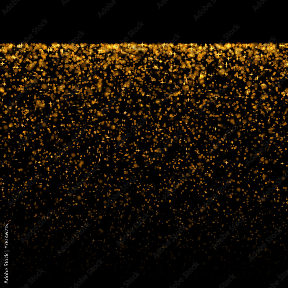 gold glittering bokeh stars dust gold glittering bokeh stars dust