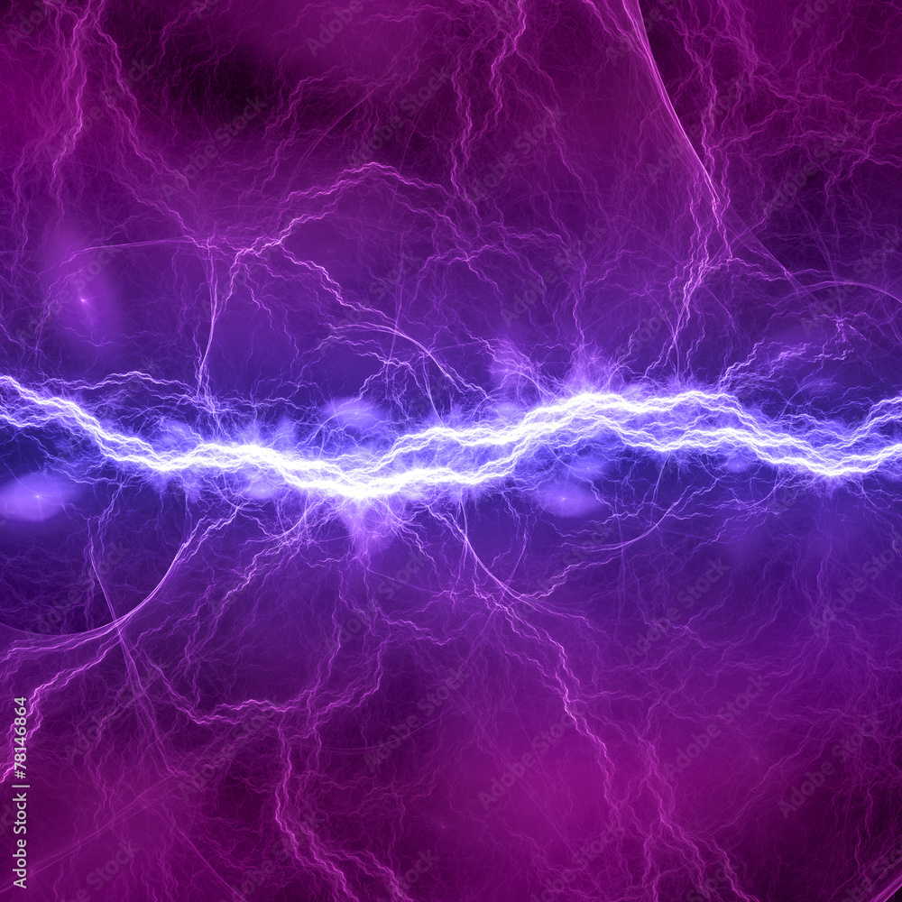 Blue and purple electric lighting Blue and purple electric lighting