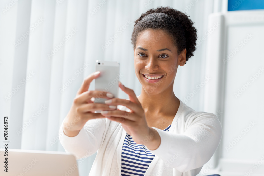 Business style selfie Business style selfie