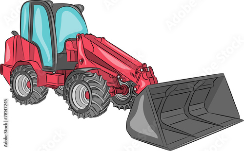 Vector compact wheel loader.