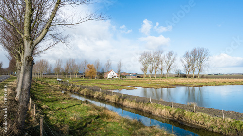 Rural Dutch landscape