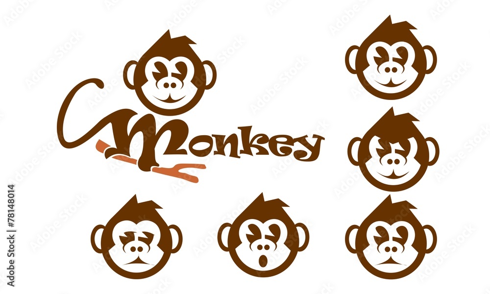 Monkey expression variation Monkey expression variation