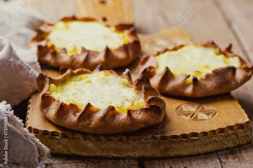 kalitka, traditional russian potato pie