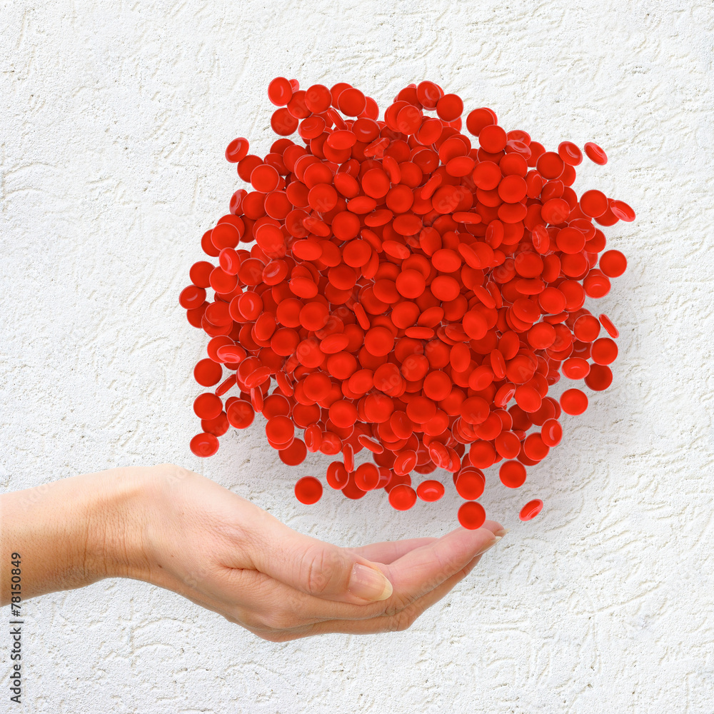 Blutklumpen StockFoto Adobe Stock