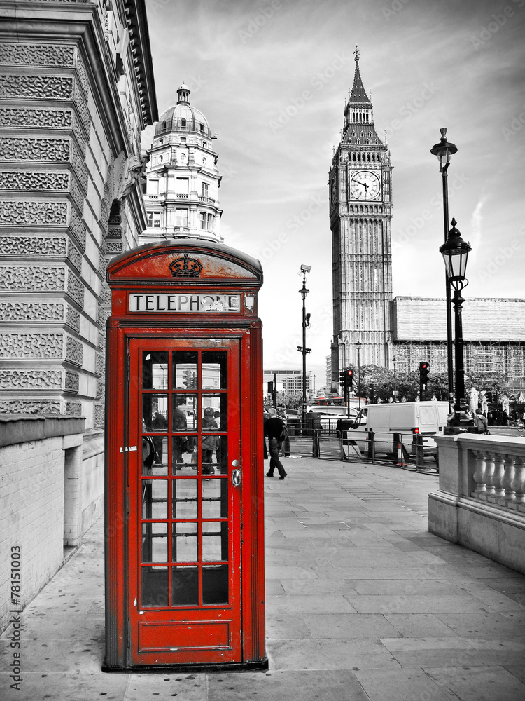 Fototapeta premium Wrażenie Londynu