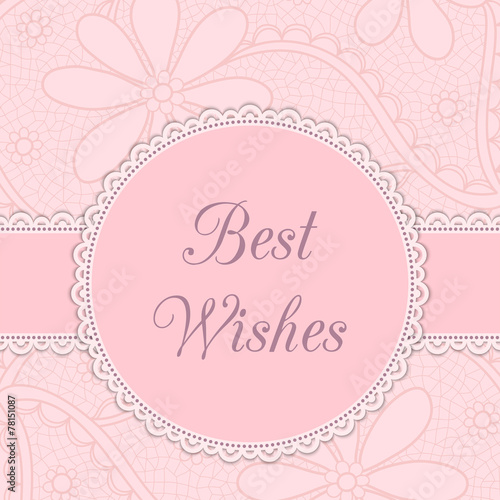 Background for greeting card