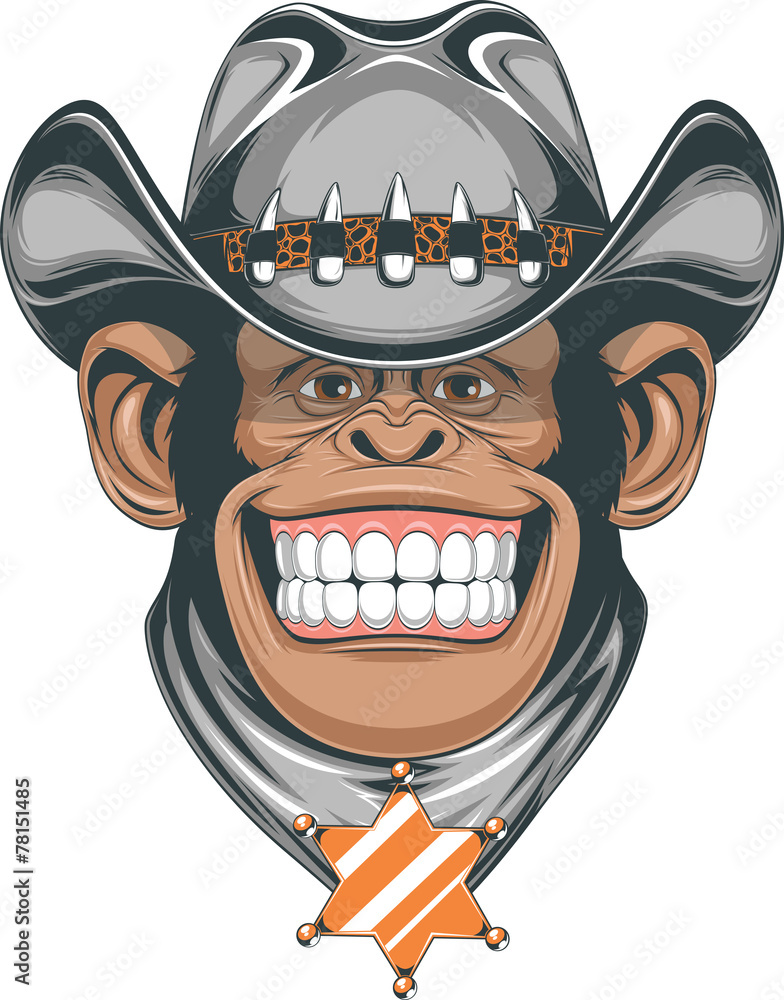 Obraz premium Funny monkey