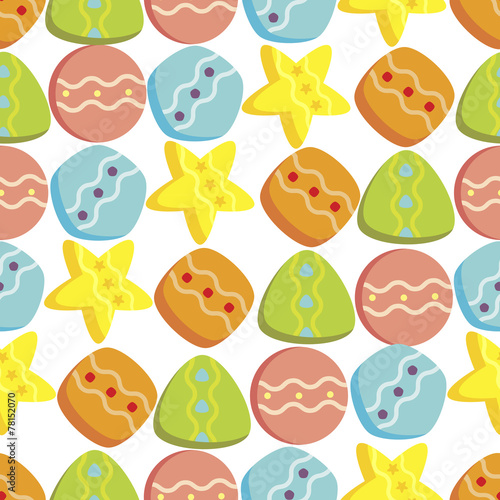 candies seamless pattern