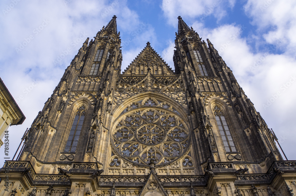 Fototapeta premium saint vitus cathedral in prague
