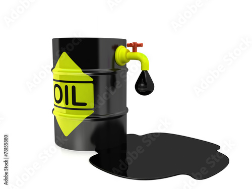 A barrel of oil