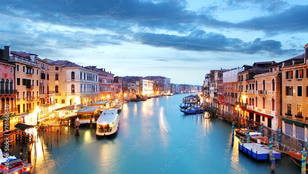 Grand Canal - Venice from Rialto bridge