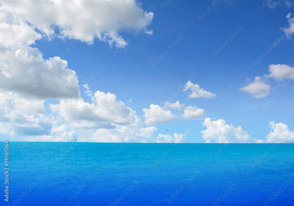 Sea blue sky Sea blue sky