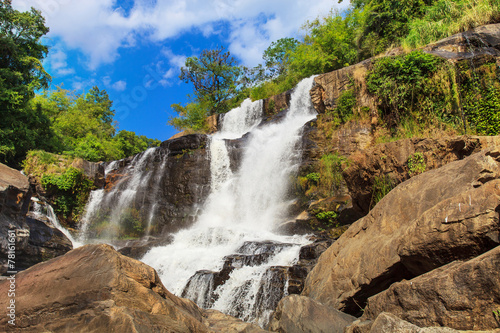 Mae Klang waterfall  Doi Inthanon national park  Chiang Mai  Tha