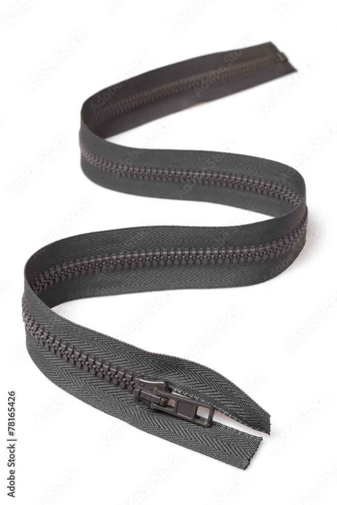 Closed zipper Closed zipper