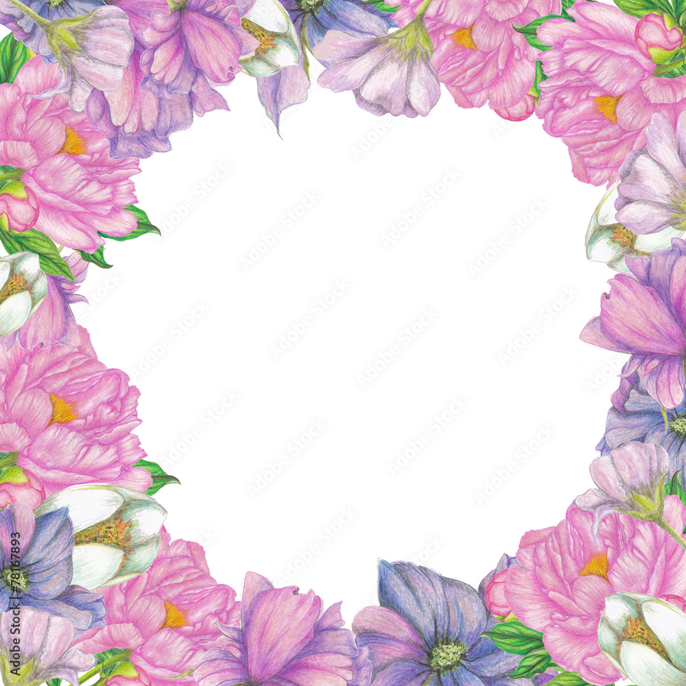 Floral banner Floral banner