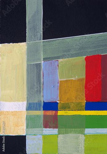 an abstract painting