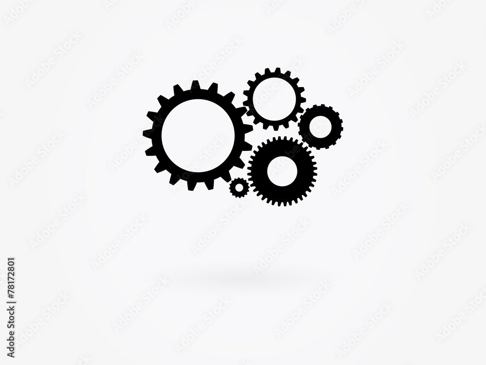 Cogs And Gears Teamwork Concept