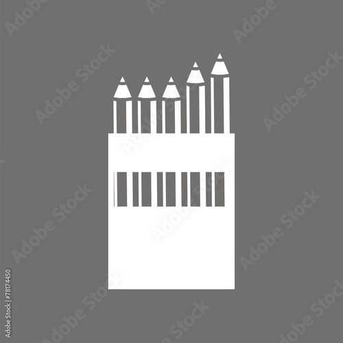 Icono caja de lápices FO
