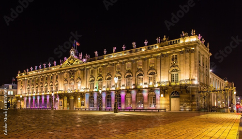 Hotel de Ville (City Hall, Palais de Stanislas) in Nancy, France