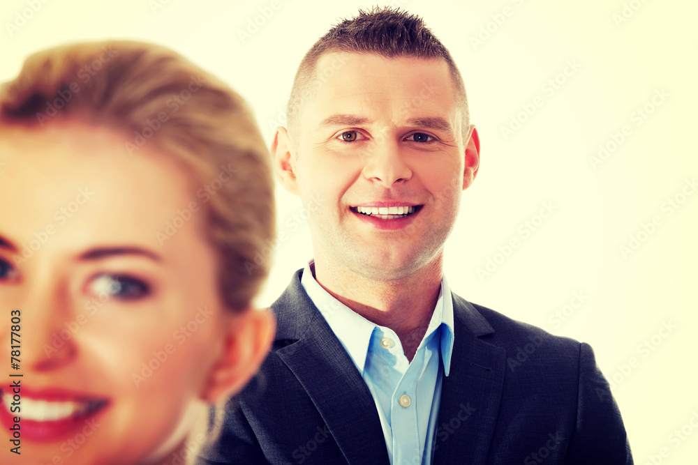 Successful business couple Successful business couple