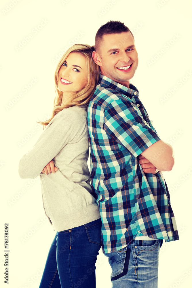 Portrait of happy couple Portrait of happy couple