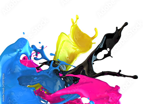 cmyk concept