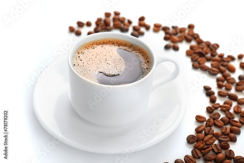 Cup of coffee close-up © Africa Studio