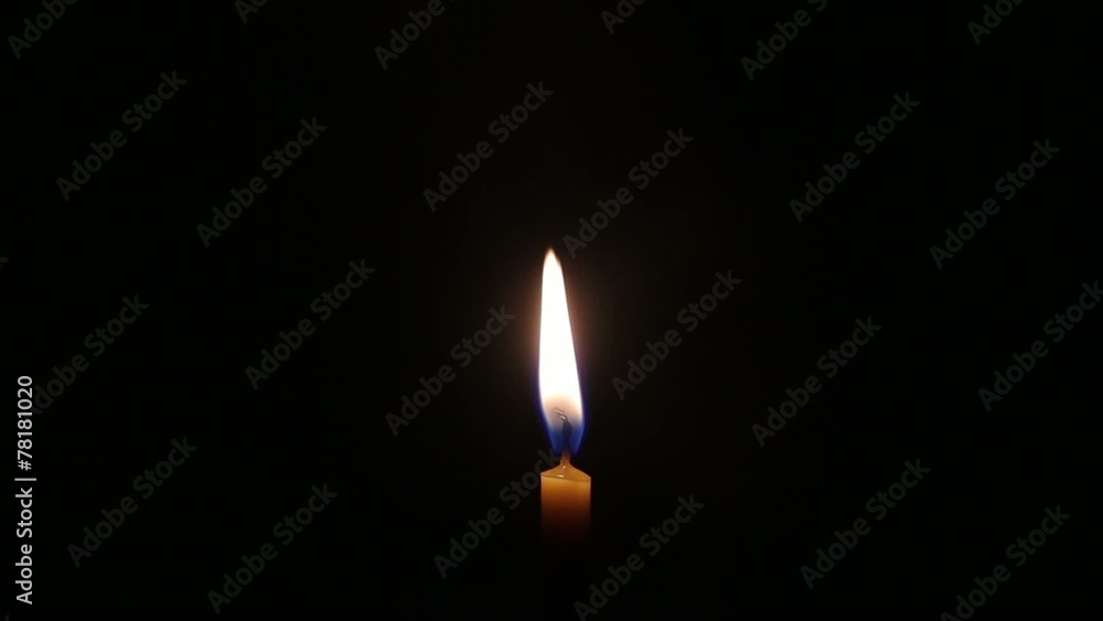 candle lit on a black background candle lit on a black background
