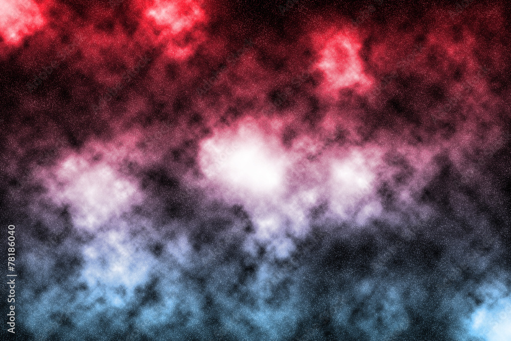 Red and Blue Nebula