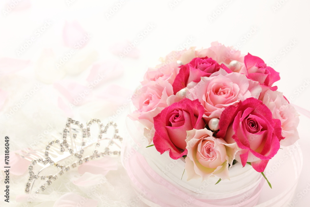 ティアラとブーケ