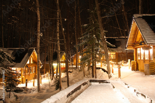 Ningle Terrace in Furano, Japan