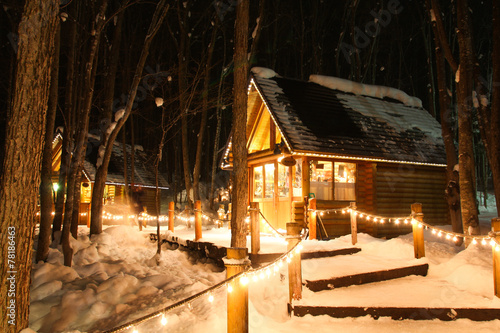 Ningle Terrace in Furano, Japan