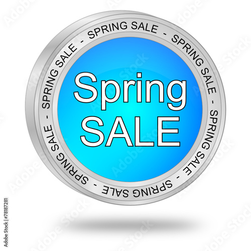 Spring sale button