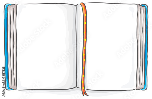 Open book