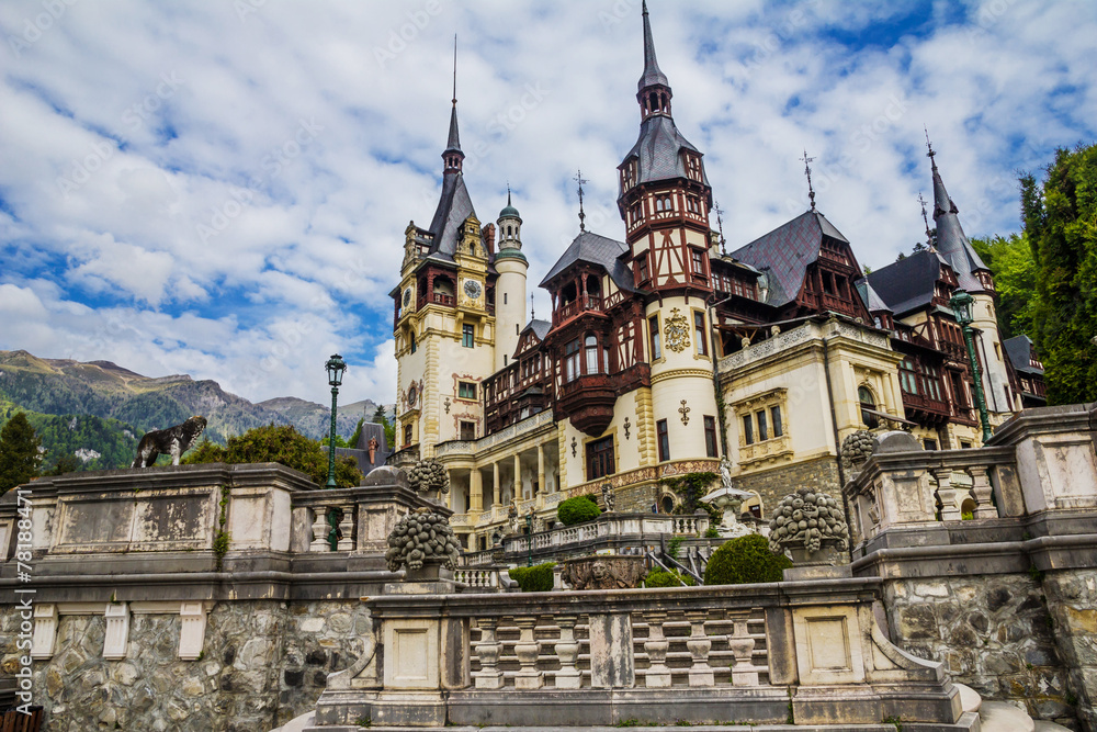 Peles Castle - Sinaia, Romania, Transylvania